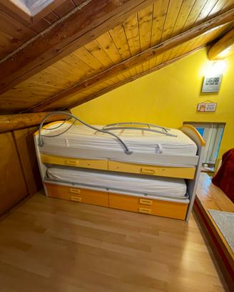 Letto a castello multifunzione