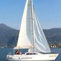 Barca a vela aria 757 con posto barca a iseo