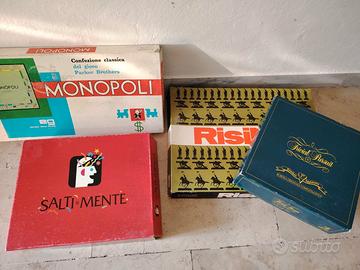 Quattro giochi anni '80 IN BLOCCO.