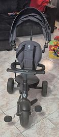 Triciclo Evolutivo Pieghevole QPlay - Grigio