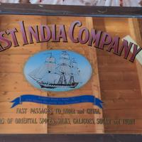 SPECCHIO VINTAGE PUBBLICITA GRANDE EAST INDIA