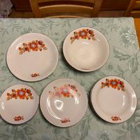 Servizio piatti  vintage Monopoli porcellana