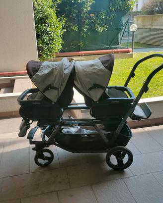 Peg Perego Duette Passeggino Gemellare/Fratellare