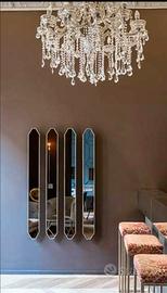 lampadario gocce cristallo