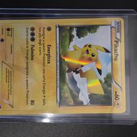 carta pokemon Pikachu rara segreta 115/114
