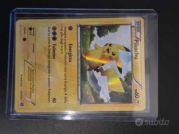 carta pokemon Pikachu rara segreta 115/114