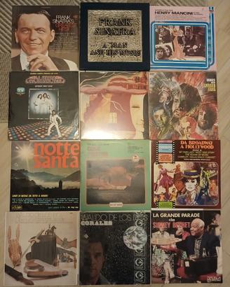 VINILI 33 GIRI MISTI ANNI 60-70-80, LEGGERE LISTA