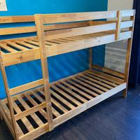 Letto castello ikea legno