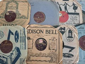 Lotto vecchi dischi 78 giri COLUMBIA-ODEON-EDISON