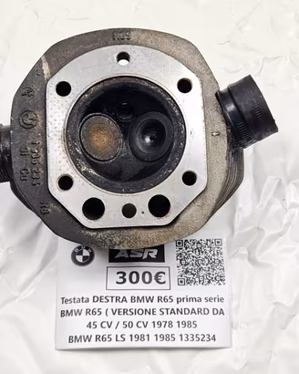 TESTATA DESTRA ORIGINALE PER BMW R65 R65 LS 1978 1