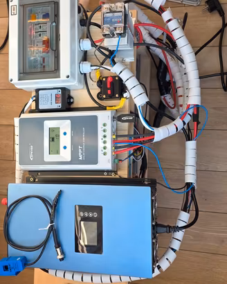 batteria lifepo4 EVE (8 celle da 280ah) + kit