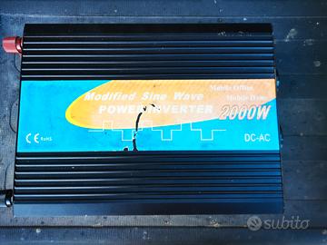 Inverter onda quadra modificata 12v/230v 2000w