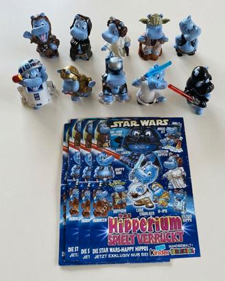 Kinder - serie completa " Happy Hippo Star Wars"