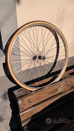 cerchio 28" Pirelli Stella corsa alluminio anni 50