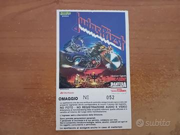Biglietto concerto Judas Priest tour Painkiller