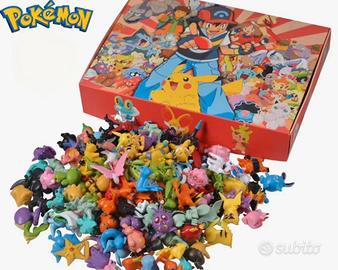 Collezione 144 Pokemon Action Figure Nuovo