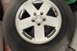 Cerchi Jeep Wrangler JK 18” con gomme 255/70 R18