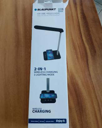 Lampada da scrivania blaupunkt wireless charging