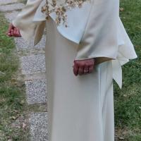 VESTITO ABITO ELEGANTE CERIMONIA TESTIMONE 