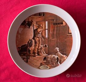 Porcellana Richard Ginori- piatto G.B. Quadrone