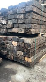 Traversine ferrovia con certificazione