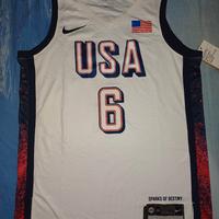 Canotta Team USA Finale Parigi 2024 Lebron James