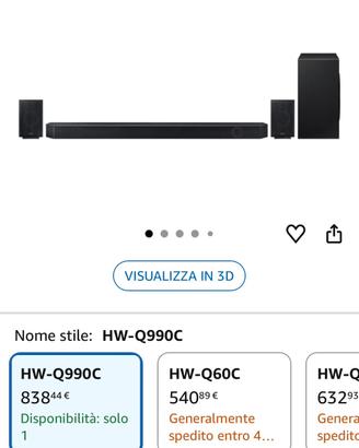 Samsung Soundbar HW-Q990C/ZF