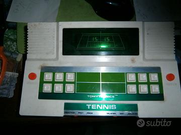 videogioco Tennis Tomytronic anni'80 funzionante