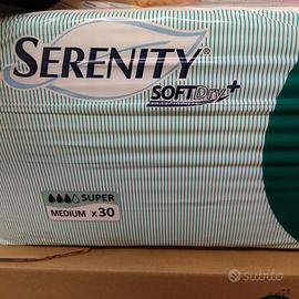 Pannoloni Serenity SoftDry+ M Super 30 pz – Nuovi