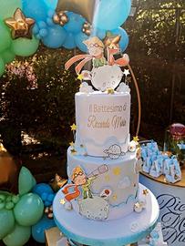 torta finta scenografica Piccolo Principe 