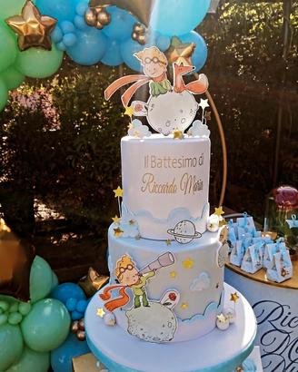 torta finta scenografica Piccolo Principe 