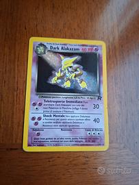 Dark Alakazam 1/82 Team Rocket Card Pokemon 