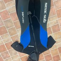 Shorty 5 mm con cappuccio