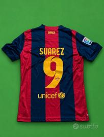 Maglia Barcelona Suarez Ufficiale Autentica 