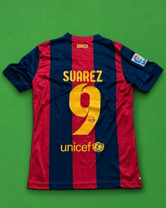 Maglia Barcelona Suarez Ufficiale Autentica 