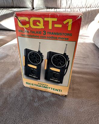 Walkie Talkie CQT-1 Rege Italia Gakken