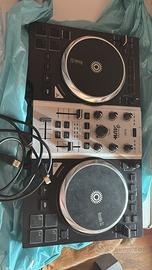 Console dj con casse
