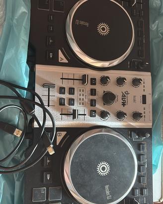 Console dj con casse