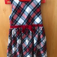 Vestito scozzese cm 122