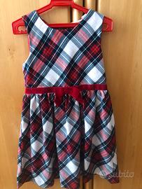 Vestito scozzese cm 122