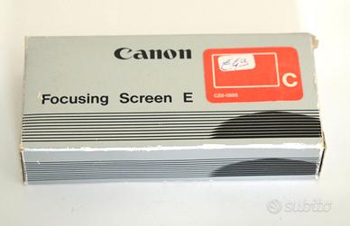 Canon schermo di messa a fuoco x EOS