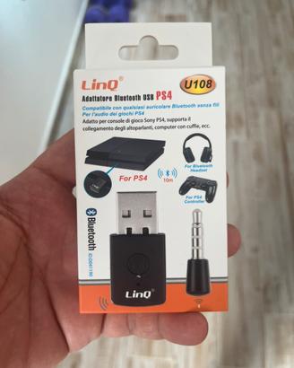 Ps4 ADATTATORE USB LINQ U108 ps4