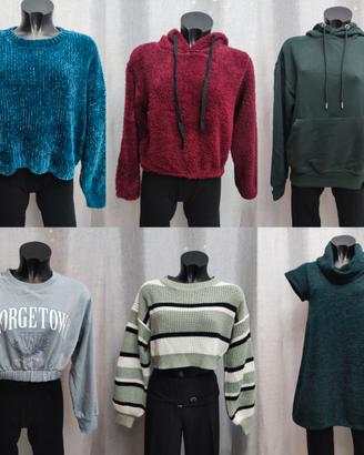 Maglioni e felpe invernali  per donna