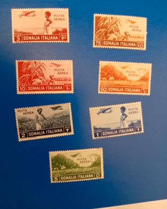 francobolli ITALIAREGNO Nuovi Colonie Somalia 