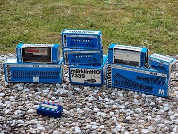 Fleischmann e  Märklin accessori e vagoni vintage