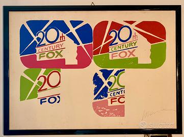 Arte - Enrico Manara - 20th Century Fox litografia