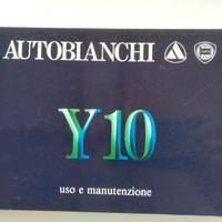 AUTOBIANCHI Y10 Turbo Uso Manutenzione originale