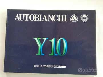 AUTOBIANCHI Y10 Turbo Uso Manutenzione originale