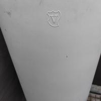 Vaso fioriera Veca bianco alto 100 cm molto grande