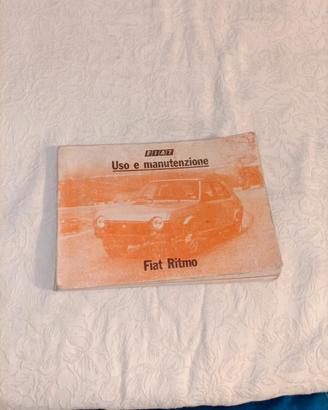 Manuale Fiat Ritmo Originale D'Epoca (10/1981)